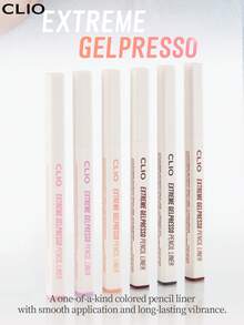 Clio K-Beauty EXTREME GELPRESSO 3mm 膠/凝膠眼線筆，眼線/眼袋/下眼線筆，濃郁高顯色，絲滑奶油般塗抹，長效持久，霧面妝效，防水防汗，日常彩妝 - 08 DREAMY MAUVE - 查看 9