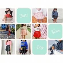 Leather Skirts For Girls Kids & Teen & Toddler & Women Faux Leather Pleated Skirts - 紅色 - 查看 5