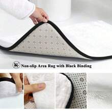 Space Solar System Area Rug, Non-Slip Low Pile Flannel Decor Rugs, Machine Washable Indoor Rug With Black Binding Rug, Suitable For Dining Room, Bedroom Home Office Laundry Kitchen(31*20in/16*48in/18*60in/84*60in) - D1 - 查看 3