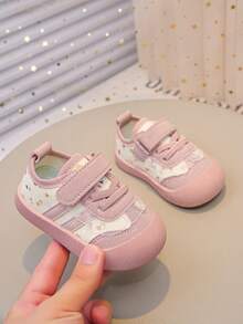 幼儿软底运动鞋，舒适的儿童步行鞋，透气轻便 - 粉色 - 查看 4