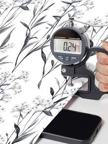 1 Cuộn Giấy dán tường họa tiết hoa mực đen trắng cổ điển 1m/3m/5m, Giấy dán tường có thể tháo rời và tự dính, Giấy dán tường vinyl dùng để trang trí nhà cửa tự làm, Giấy nền phòng, Phòng ngủ, Nhà bếp, Phòng khách, Phòng tắm, Tủ, Giấy dán tường đổi mới đồ nội thất, Miếng dán tường Trang trí phòng Trang trí tường Trang trí phòng khách - Nhiều màu - Xem 11