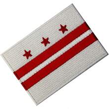Washington State Embroidered Patch Iron On Sew On District Of Emblem - 1 - 查看 4