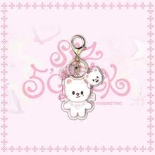 SKZ KPOP 5th Fan Meeting SKZ 5'LOCK Acrylic Keychain Pendant, Incheon Pop-Up Event "DominATE: Celebrate" Magnetic Baby Hug Acrylic Keychain Pendant. STAY Fan Collectible Gift, Birthday Gift, Valentine's Day Gift, Friend Gift, Classmate Gift - Multicolor - View 15