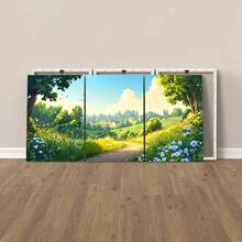 Quadro Decorativo Lhezinho na Água MDF Mosaico Sala Quarto Escritório Impressão Em Hd