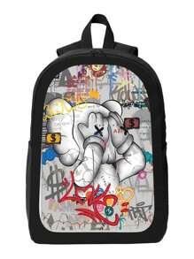 Kawss Kawaii Kaw  Backpack For School Travel Backpack Men Women Computer Bookbag Cartoon Anime Manga College Student Daypack Bag