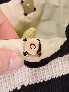 色调强磁按扣，14mm隐形紧固件，适用于箱包和工艺品，耐用磁扣，牢固固定，DIY包袋配件，钱包磁扣，圆形无缝吸盘扣，帆布包扣，适用于手提包，帆布包，皮革工艺包钱包，五金优雅包袋配件，手工包，返校礼物，教师礼物 - 彩色 - 查看 7