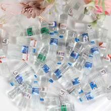 12 件/6 件/3 件迷你水瓶冰箱贴 - 逼真的饮料主题树脂冰箱贴，椭圆形耐用厨房和办公室装饰，紧凑尺寸可容纳照片和笔记，俏皮的家居配件，有趣的冰箱贴，便笺夹，趣味配件，坚固的结构，礼品购物袋，装饰性磁铁，持久装饰，照片展示磁铁