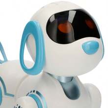 Perro Robot Inteligente con Control Remoto Juguete Interactivo Educativo para Niños 3 Años Promueve Creatividad Razonamiento Tecnología - Azul - Ver 3