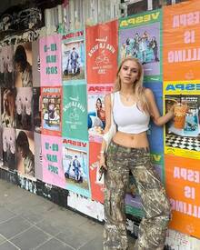 LaurelTree Camo Cargo Pants Straight Wide Leg Trousers Jeans Joggers Sweatpantshalloween