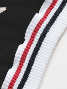 T-shirt décontracté à col rond imprimé de façon créative pour femmes, Top polyvalent, confortable et respirant, convient pour les festivals de musique