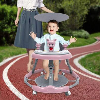 Baby Sliding Supports's Walker Game Station With Music Flüsterleise PVC Wheels