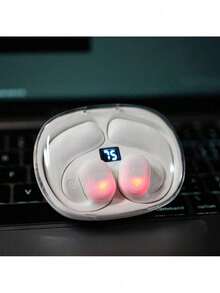 Fone de ouvido Sem fio Bluetooth Tws Esportivo Orelha Pendurada Anti-queda