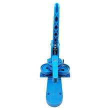DIY Button Maker Machine 25mm/32mm/58mm - Badge Punch Press With 300 Button Parts (Blue) For Creative Projects And Personalized Badges - Blue - View 4