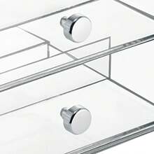 Best Seller Plastic Divided 3-Drawer Vanity & Countertop Organizer, X 6.5 X 6.5"