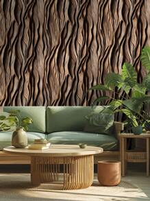 1 rolă de tapet vintage maro cu aspect de lemn, 1 m/3 m/5 m, hârtie de contact detașabilă și autoadezivă, tapet din vinil pentru decor DIY pentru casă, fundal cameră, dormitor, bucătărie, sufragerie, baie, dulap, tapet pentru renovarea mobilierului, autocolante de perete, decor cameră, decor perete, decor sufragerie