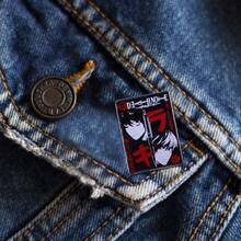 Diary Brooch Badge Anime Accessories - 銀 - 查看 4