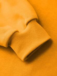 Felpa con cappuccio autunnale per ragazzi/bambini, con stampa grafica del personaggio Marvel e busto di Venom, a maniche lunghe, con vestibilità comoda e spalle scese, colore bianco. - giallo dorato - Visualizzare 6