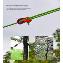 8 PCS Reflective Tent Guy Ropes With Aluminium Tensioner 4MMx4M Heavy Duty Paracord Camping Rope Kit For Tent Tarp Hammock Outdoor Survival Gear Windproof Guide Ropes With Storage Bag Orange