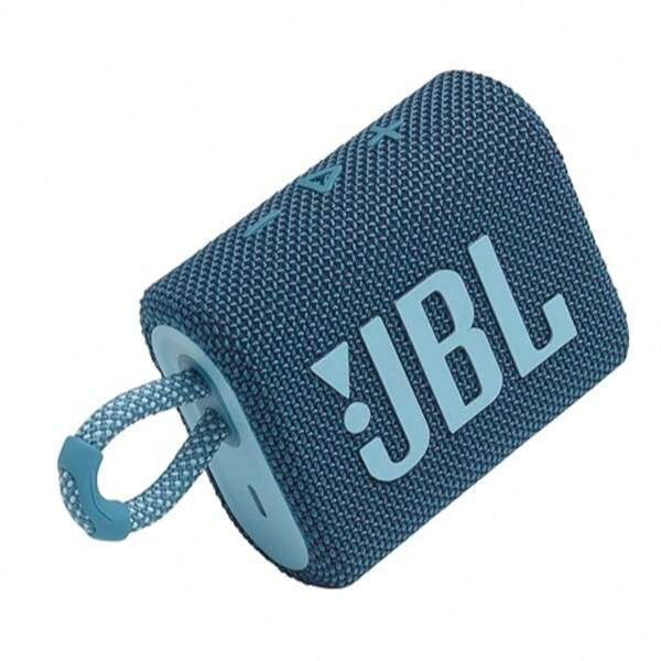 JBL JBL Go 3 Portable Mini Bluetooth Speaker, Wireless Speaker, Original JBL Speaker For Home, Outdoor And Travel, IP67 Waterproof And Dustproof, Big Audio And Punchy Bass Multicolor
