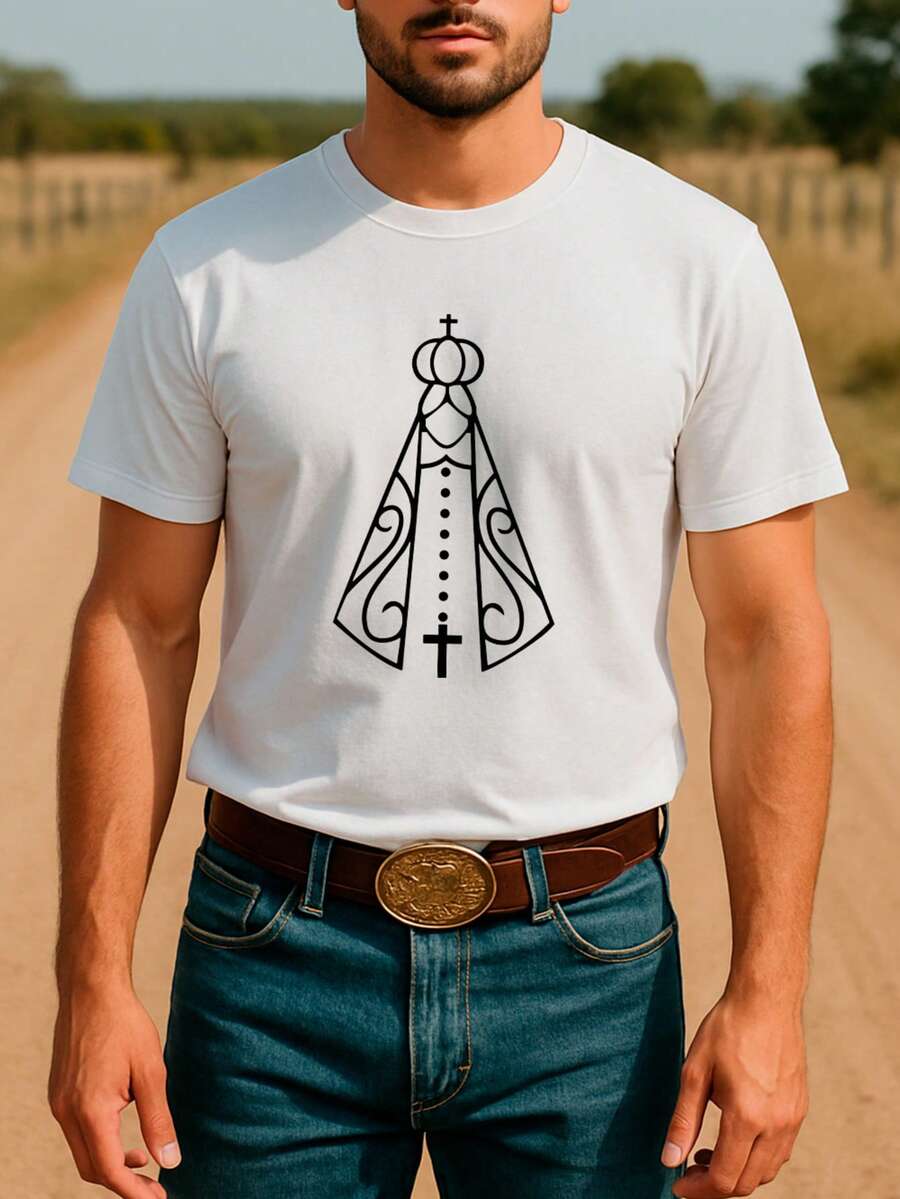 Men T-Shirts - 白色 - 查看 1