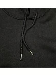 Autumn And Winter Djo The Crux Letter Pattern Printed New Song All Season Casual Versatile Loose Hoodie Sweatshirts For Women Hoodies For Men Black Hoodie For Women Men's Hoodie Sweatshirts For Men - 黑色 - 查看 5