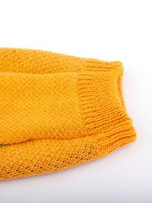 Autumn/Winter New Cute Dog & Cat Pullover Sweater, Fashionable Knitted Thick Fabric, Adorable Duck Jacquard Design, Stylish Pet Clothing