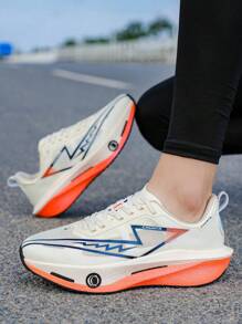 L.S.W.P Men's Sports Running Training Shoes, Walking Shoes, Men's Running Tennis Casual Shoes, Fashion Minimalist Versatile Sports Fitness Shoes, Men's Breathable Lightweight Comfortable Shoes - White - View 10