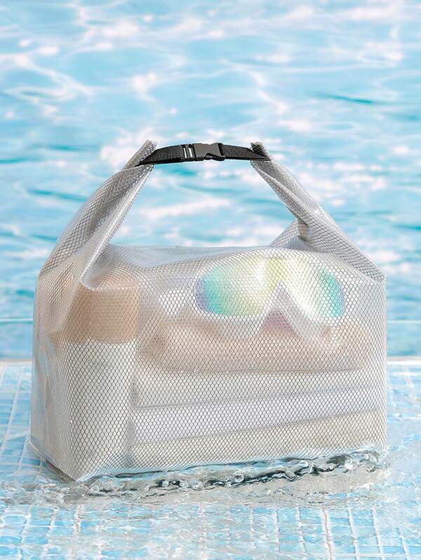 1PC Swimming Bag, Women's Dry Wet Separation Portable Swimsuit Storage Bag, Special Waterproof Bag, Large Capacity Men's Beach Wash Bag, Suitable For Swimming, Bathing And Travel