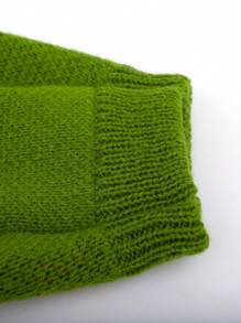 1pc Autumn/Winter New Pet Dog/Cat Sweater, Warm Knitted Jacquard Rabbit Pattern Pullover, Suitable For Small/Medium Dogs, Ins Style Pet Clothing