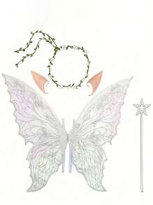 Cosplay Fairy Wings Fashionable And Exquisite 4-Piece Butterfly Sweet And Cute Stage Performance Costume