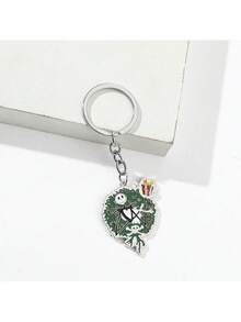 1PC Disney Officially Licensed  Jack Skellington Cartoon Animation Keychain Sally Vintage Fashion Keyring Anniversary Gifts For Boyfriends And Girlfriends