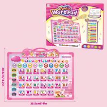 Kids Audio WordPad -Interactive Talking Educational Poster - Pink - View 6