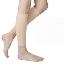 1 双男女通用压缩腿套，渐进式压缩，适合跑步、锻炼、散步，适合加大码秋季袜子 - 彩色 - 查看 5