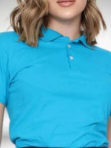 Women T-Shirts - 青碧色 - 查看 2