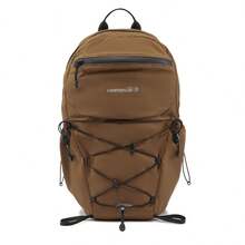 LI-NING CF Travel - Mochila deportiva de gran capacidad universal ABDV335 - Oro de palma - Ver 1