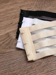 1/3 chiếc Dây áo ngực co giãn, Kẹp áo ngực sau lưng thoải mái có thể điều chỉnh, Phụ kiện đồ lót & đồ lót nữ - Nhiều màu - Xem 5