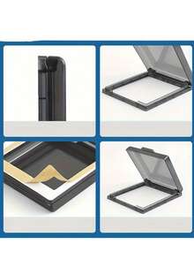 Caja de Conexión Transparente e Impermeable, Cubierta de Enchufe Transparente Autoadhesiva e Impermeable - Protección contra Salpicaduras para Enchufes e Interruptores, Compartimento de Plástico Transparente para una Gestión de Cables Conveniente, Sin Batería Requerida, Accesorios Eléctricos para Exteriores | Diseño de Cubierta Transparente - Multicolor - Ver 4