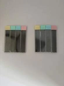 100/200支/盒 0.5/0.7毫米自动铅笔芯，2B铅笔芯。学生学习书写绘画文具，家居用品，返校礼物，返校季学校办公用品 - 多色 - 查看 7