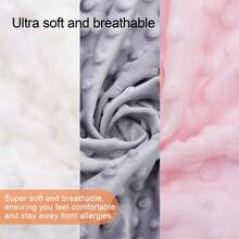 1 件婴儿尿布垫套，柔软舒适的尿布台垫套，毛绒尿布垫套 - 彩色 - 查看 8