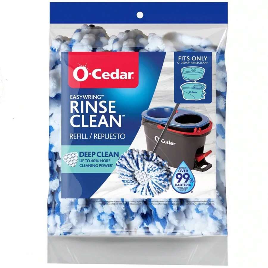 O-Cedar RinseClean Deep Clean Mop Head Replacement Pack - 1 - Xem 1