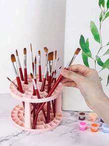 1 件大容量化妆刷架、艺术刷收纳盒、节省空间的铅笔杯袋、房间装饰、包、化妆包、梳妆台、旅行、化妆包、旅行必需品、收纳袋、收纳、旅行必需品、化妆品收纳袋、化妆包、洗漱包、办公桌收纳袋、化妆包、化妆袋、化妆品收纳袋、梳妆配件、化妆包、化妆包、珠宝盒、小袋、化妆刷架、刷子架、香水收纳袋、小袋 - 彩色 - 查看 13