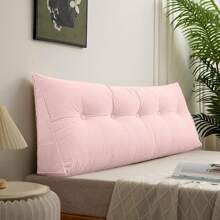 Triangular Headboard Pillow Twin XL, Pillow Headboard, For Dorm Headboard Bed Pillows Bolster Cushion Bed Bolster Triangular Backrest Cream