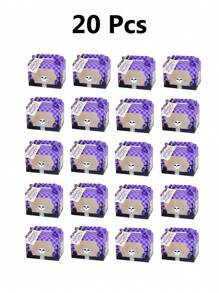 10/20 Packs Decorative Halloween Candy Treat Boxes Durable Goodie Wrapping Box Reusable Snack Packaging Container For Garden Indoor Halloween Trick Or Treat Party Favors Supplies
