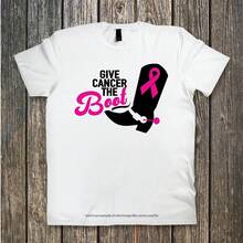 G Ncer The Boot Western Cowgirl Gift For Breast Ncer T-Shirt58 - 白色1 - 查看 1