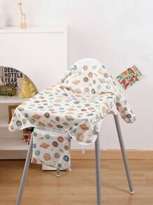 嬰兒餵食圍兜長袖,防水圍兜