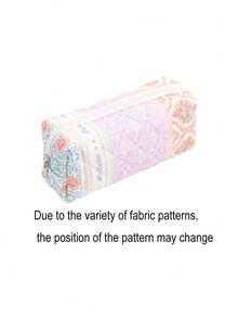 1pc Bow Pencil Case, Creative Floral And Bow Pattern Design, Beautiful Pencil Case - Suitable For Study Stationery Storage And Desktop Organization Decoration, Daily Portable Storage Bag, Beautiful Gift For Friends,Back To School,School Supplies,Pencil Pouch,School Bag - Multicolor - View 25
