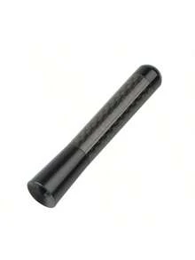 1 pieza Antena de coche/señal de 8CM de fibra de carbono, antena modificada de coche, antena receptora de metal