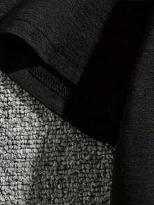 Music The Universal Language Valentines Day T-Shirt For Women, Women's 220g Round Neck Casual Heavy Pure Cotton T-Shirt (1 PC) - 黑色 - 查看 7