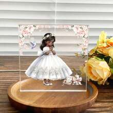 Centres de table Décoration de bureau mignonne - Décoration de bureau adorable pour femmes - Idéal comme cadeau d'anniversaire pour sœur et cadeau d'anniversaire pour femmes - Également excellent comme décoration de chambre, décoration de salon et décoration de chambre à coucher - Parfait pour la décoration de la maison - Convient pour les scènes de pendaison de crémaillère et d'anniversaire, et peut être un excellent cadeau pour les anniversaires et les pendaisons de crémaillère