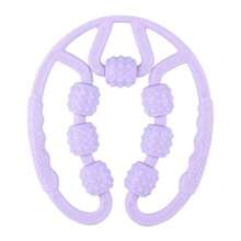 Rullo da massaggio sportivo anti-cellulite, massaggiatore per corpo e gambe, dispositivo per allenamento yoga a forma di U per rilassamento muscolare, accessori per ginnastica e fitness (rullo a goccia d'acqua)